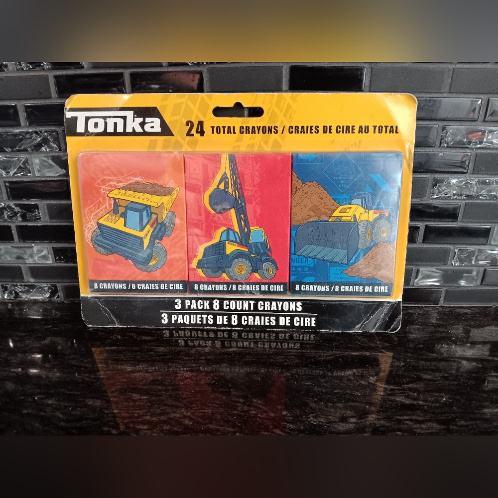 Tonka Construction Crayon Set